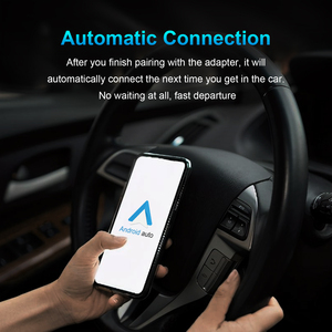 Soporte OEM de fábrica con cable Android Auto modelos de coche dongle 5GHz Wi-Fi Soporte OTA Plug and Play Wireless Android Auto Adapte - Product Image 2