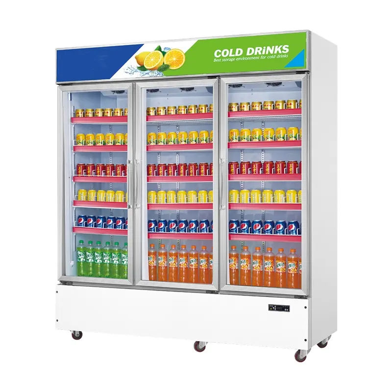 Frigorifero commerciale unità refrigeratore per bevande frigorifero per bevande di grande capacità