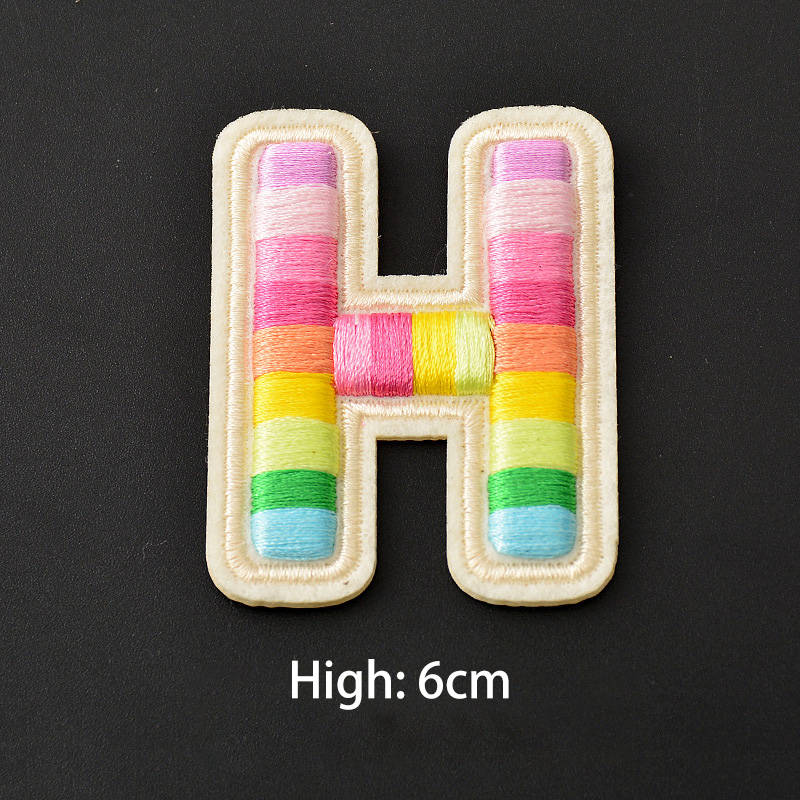 colorful H