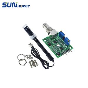 PH 0-14値検出レギュレーターセンサーモジュールモニタリングコントロールメーターテスターBNCPH Ardu用電極プローブ - Product Image 2