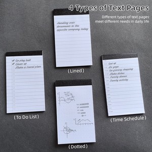 Tear Away Note Pad Perforated Paper Wide Ruled 80GSM Premium Thick Paper Legal Pads <strong>Writing</strong> Tablets <strong>Notepads</strong> Custom for Office - Product Image 1