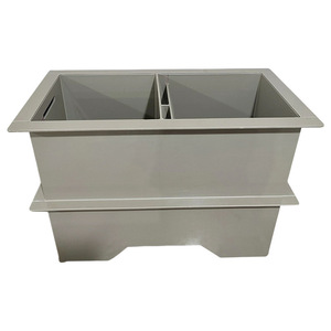 Nikel galvanik makine galvanik banyo için özelleştirilmiş nikel kaplama tankı - Product Image 3