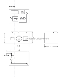 Oem qrコードスキャナーモジュールe4000ミニラズベリーpi arduino固定マウントUSB1d2dエンジンcomsバーコードスキャナーモジュール - Product Image 6