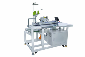 Nuova macchina da cucire industriale ad ago singolo con tasca a letto piatto manuale di saldatura - Product Image 2