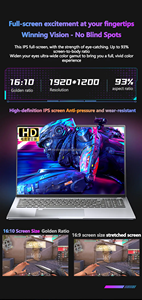 I9 12900H Laptop Gaming <strong>Computer</strong> 16&quot; Notebook Onboard MX550 4G Discrete Graphic TYPE-C Full <strong>Function</strong> Good Performance Laptops - Product Image 4