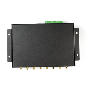 Lector RFID de largo alcance, antena 33dBi, ISO 18000-6C, 8 puertos UHF, lector RFID integrado para Control de acceso
