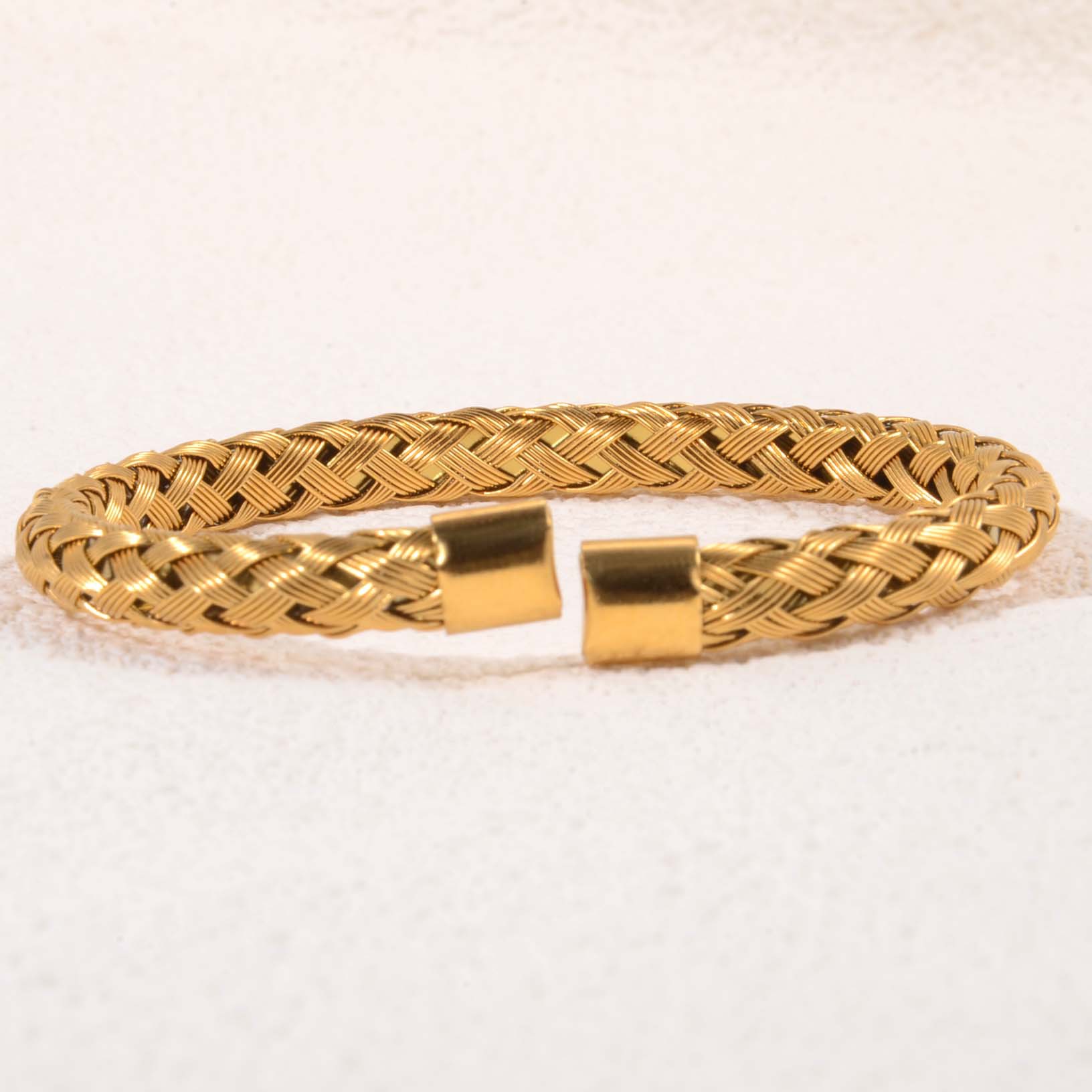 Golden mesh steel wire rope