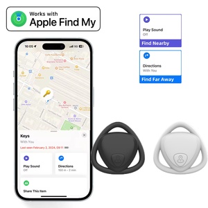 适用于2025的新全球防丢失定位器无需应用下载所需的IOS无限距离迷你GPS跟踪器 - Product Image 1