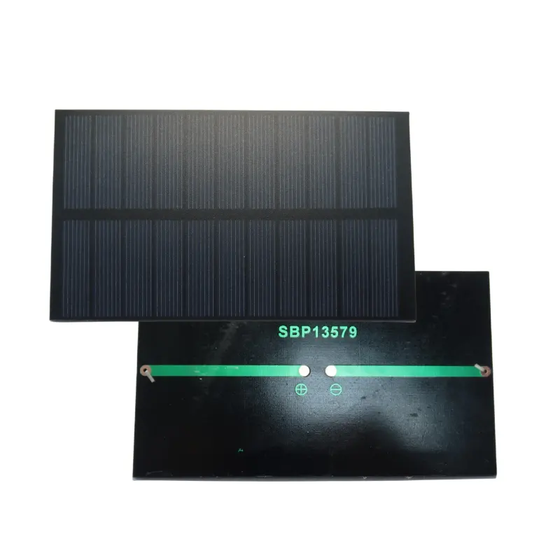 Gran oferta, Panel Solar PET de 5,5 V, 1,5 W, 135*79mm, módulo Solar personalizable para mascotas, Mini Panel Solar para acampar al aire libre