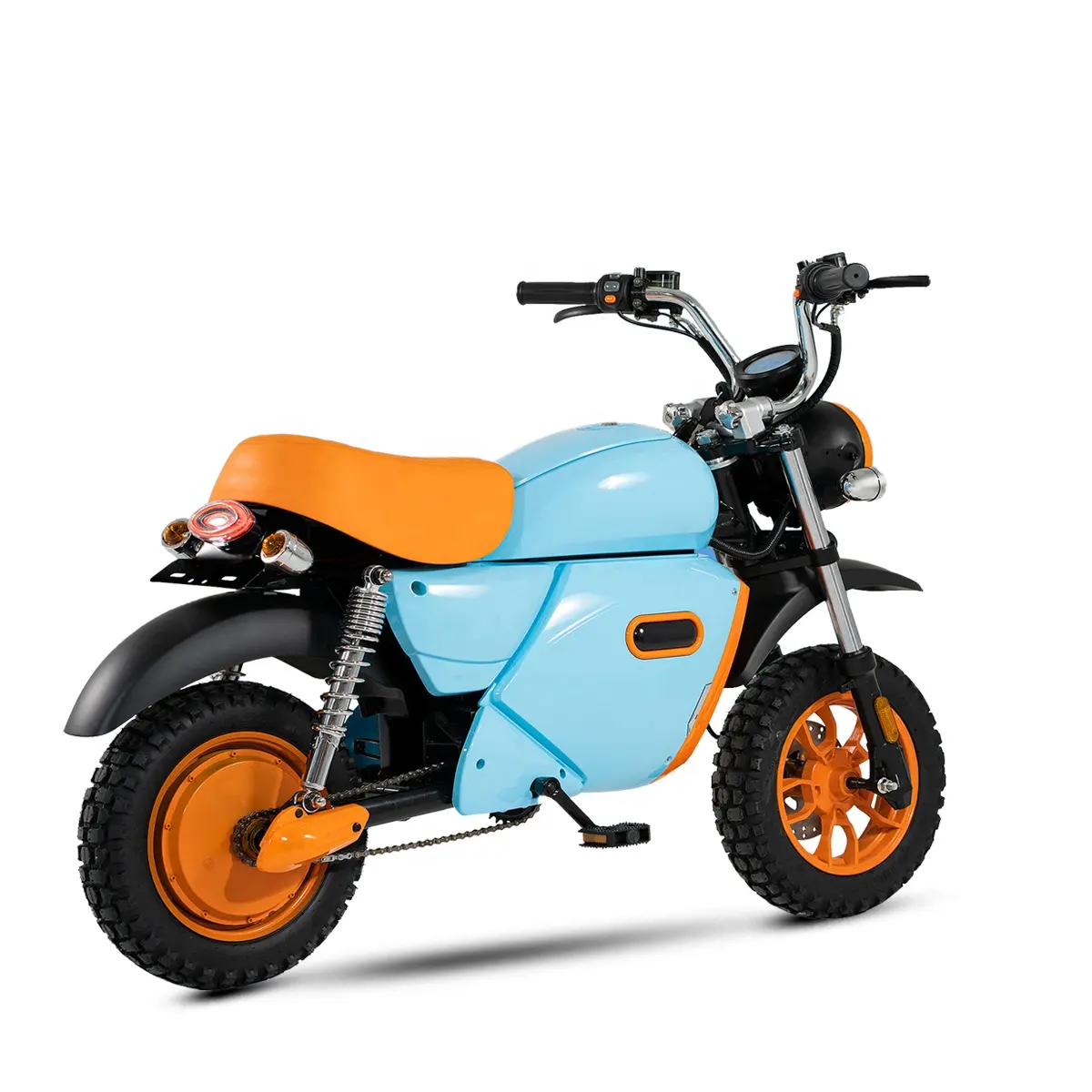 400W 48V Younger Electric Off Road Motorcycle Mini Bike with Removable Lithium Battery