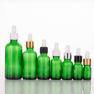 Venta al por mayor vacío 5ml 10ml 15ml 20ml 30ml 50ml 100ml Cuidado de la piel esencia botella de aceite esencial de vidrio negro con cuentagotas - Product Image 5