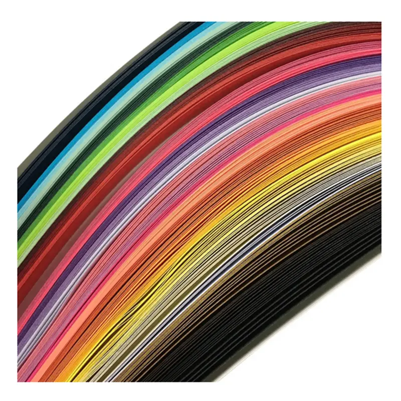 Papel de quilling colorido hecho a mano, 26 colores, 4 tipos de papel de ancho 3/5/7/10mm, gran oferta