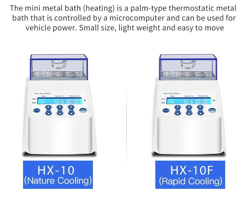 Tubo de ensayo Thermo Mini Incubadora de baño seco