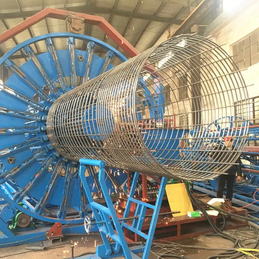 JCCP Máquina de soldadura de jaula de tubería de hormigón Máquina de tubería de hormigón RCP reforzada