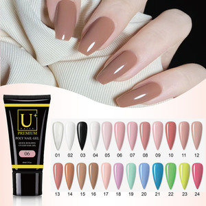 Poli tırnak jeli seti LED lamba tam manikür seti hızlı uzatma tırnak kiti jel yapı poli uv jel oluşturucu seti çivi aracı kiti - Product Image 2
