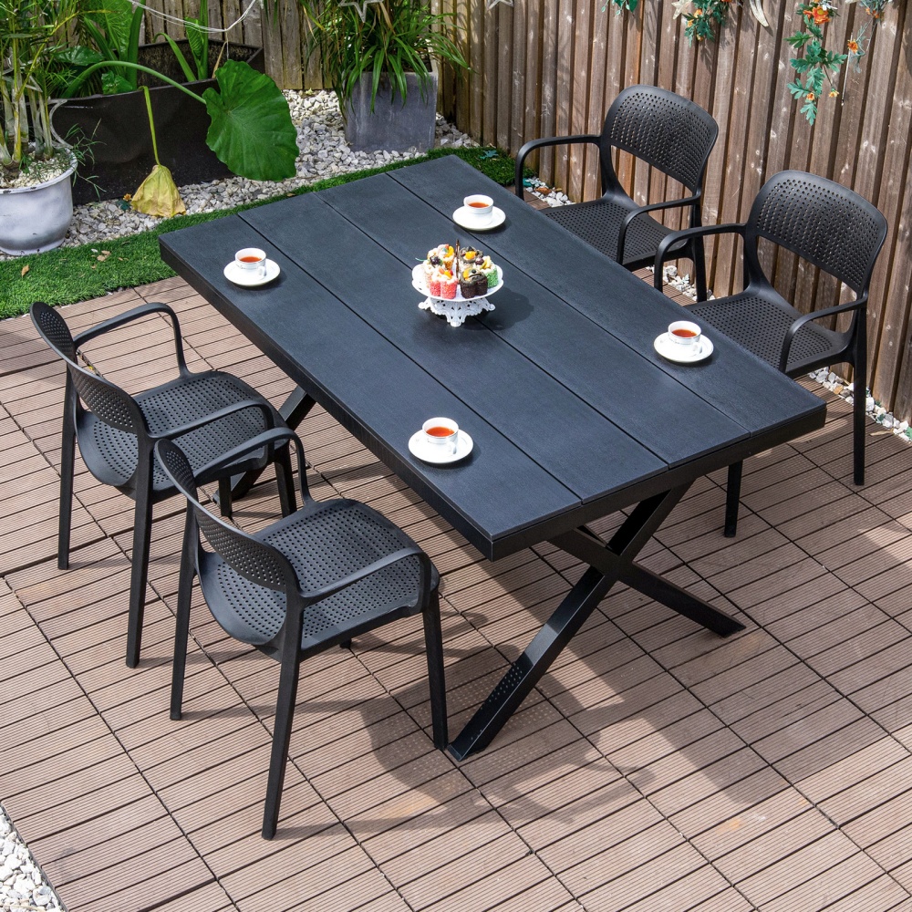 DB-150 * 90cm table et 4 chaises