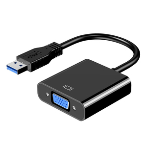 Adaptador USB a VGA, convertidor de pantalla múltiple de tarjeta de video externa para monitor de proyector de PC portátil - Product Image 1