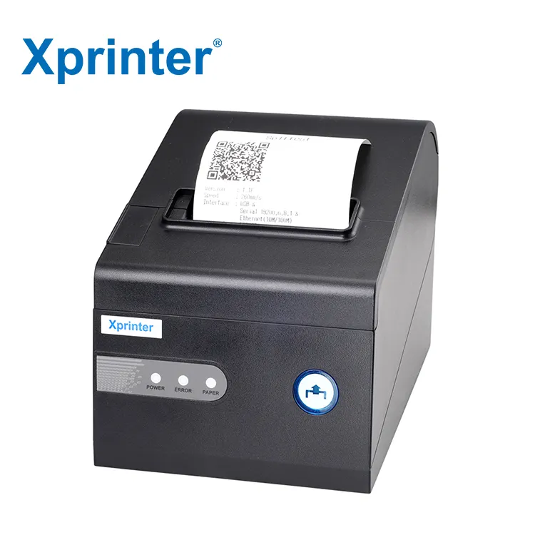 Stampante termica Xprinter XP-V323H/ XP-V330H ODM 80mm stampante termica piccola Windows 80mm con stampante termica compatta con taglierina automatica