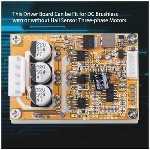Controller motore Brushless 5V-36V 350W DC Brushless Controller BLDC PWM Driver Board con modulo scheda di controllo del cavo - Product Image 5