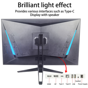 27 Inch <strong>Monitor</strong> 240Hz 280Hz <strong>LCD</strong> <strong>Display</strong> PC Nano IPS HD Desktop Gamer <strong>Computer</strong> Screen Fast Panel Type-C/DP/1920*1080 - Product Image 3