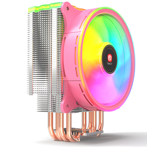 RGB CPU soğutucu LED soğutucu evrensel AMD PC işlemci soğutma fanı masaüstü bilgisayar için - Product Image 3