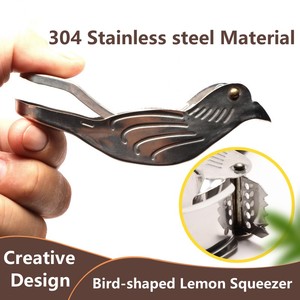 Dụng Cụ Nhà Bếp Sáng Tạo Chim Hình Dạng Máy Ép Trái Cây Chanh Thép Không Gỉ Của Nhãn Hiệu Trái Cây <span class=keywords><strong>Lime</strong></span> Máy Ép Trái Cây Chim Chanh Ép - Product Image 2