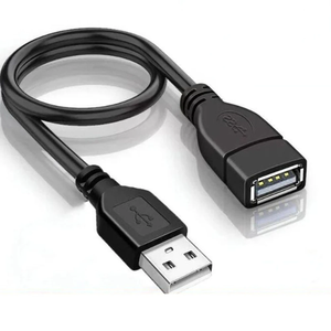 USB 2.0ตัวผู้ไปยังตัวเมีย M-F สายเคเบิลต่อความไวสูงแจ็กเก็ตพีวีซีวัสดุทองแดงสำหรับ U ดิสก์ชาร์จคีย์บอร์ดเมาส์5A ปัจจุบัน - Product Image 6