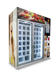 Verkaufs automat für gekühlte landwirtschaft liche Produkte für Wohnbereiche Fresh Egg Locker Farm Produce mit hoher Qualität