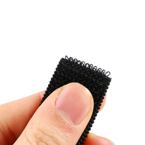 Rollo de cinta elástica de nailon de fábrica, tamaño y color personalizado, con gancho y bucle, bajo precio y sujetadores de bucle de alta calidad - Product Image 4