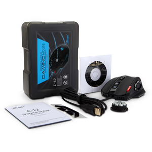 ZELOTES C-12 accessori per computer pulsanti programmabili mouse per sintonizzazione del peso del mouse mouse per gioco professionale - Product Image 5