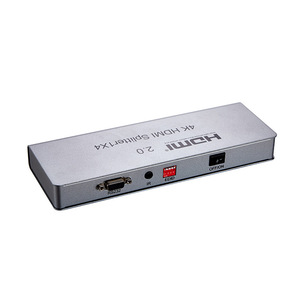Divisor HDMI de alta calidad 4K60hz 2,0 Ultra HD 1*4 divisor de vídeo HDMI 1 en 4 divisor con extensión IR gestión EDID - Product Image 2