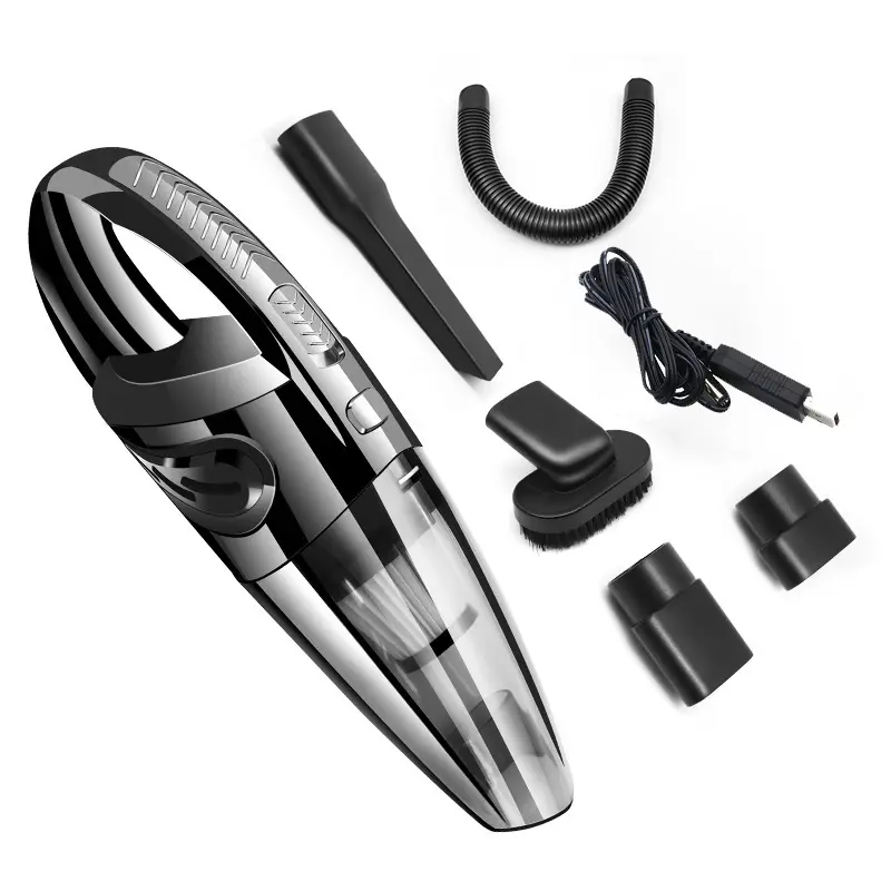 Mini Handheld Usb Quick Charge Car Vacuum Cleaners For Car Care Cleaning Products Equipments Clean Used Laptops