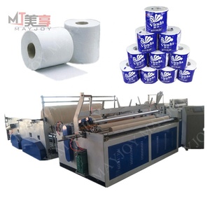 Double Embossing Second Hand Automatic Mini Paper Core Dropping <strong>Function</strong> Toilet Tissue Paper Making Machine
