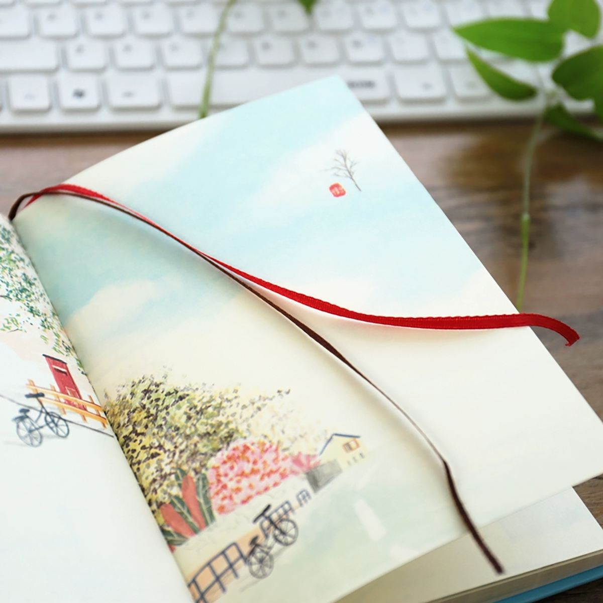 Journal de voyage rose