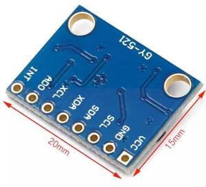センサーモジュールGY-521センサーモジュール3軸ジャイロセンサー6DOF3軸加速センサー金メッキプレート - Product Image 3