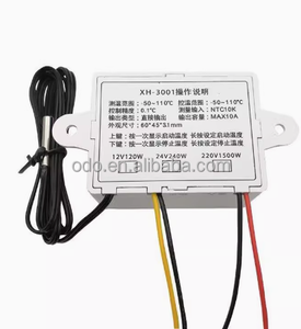 湿度コントローラW3001デジタルLED温度コントローラ10a Xh-w3001 12v 24V 48V 110-220V Xh 3 10Aリレー