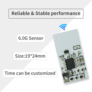 Fuente de fábrica Módulo de sensor de radar de microondas DC12V voltaje de entrada 5-8M 5,8G 24G para sistema de detección de aliento - Product Image 3
