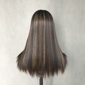 Toptan vurgulamak renk kadınlar Toppers 100% doğal ham atkı tabanı ile işlenmemiş insan saçı Hairpieces ipek üst Topper kadınlar için