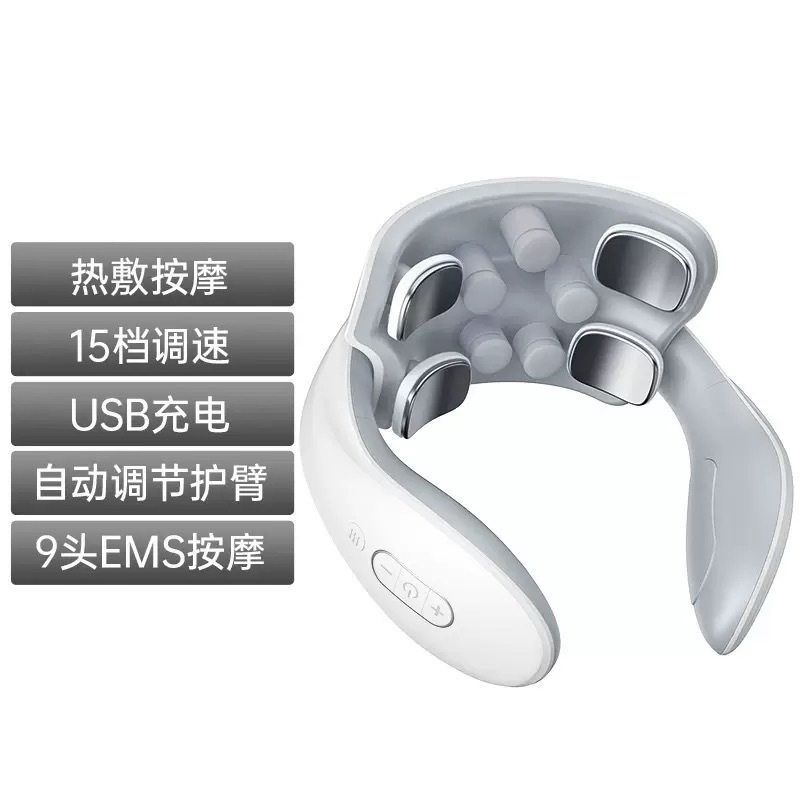 9 heads + 15 settings + rechargeable heating