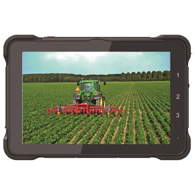 10 pollici 1000 nit tutto in un Computer Tablet PC Linux con alimentazione ACC RS232 USB GPIO RJ45 CANBus per una gestione intelligente dell'agricoltura