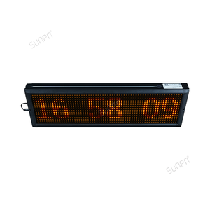 Große led-anzeige digitale uhr countdown-timer große outdoor digital uhr led zeit zone uhr