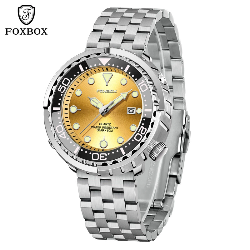 Steel Strap Gold and Silver