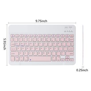 Teclado inalambrico <span class=keywords><strong>bluetooth</strong></span> sem fio mini teclado portátil rosa teclado mágico para <span class=keywords><strong>ipad</strong></span> pro 12.9