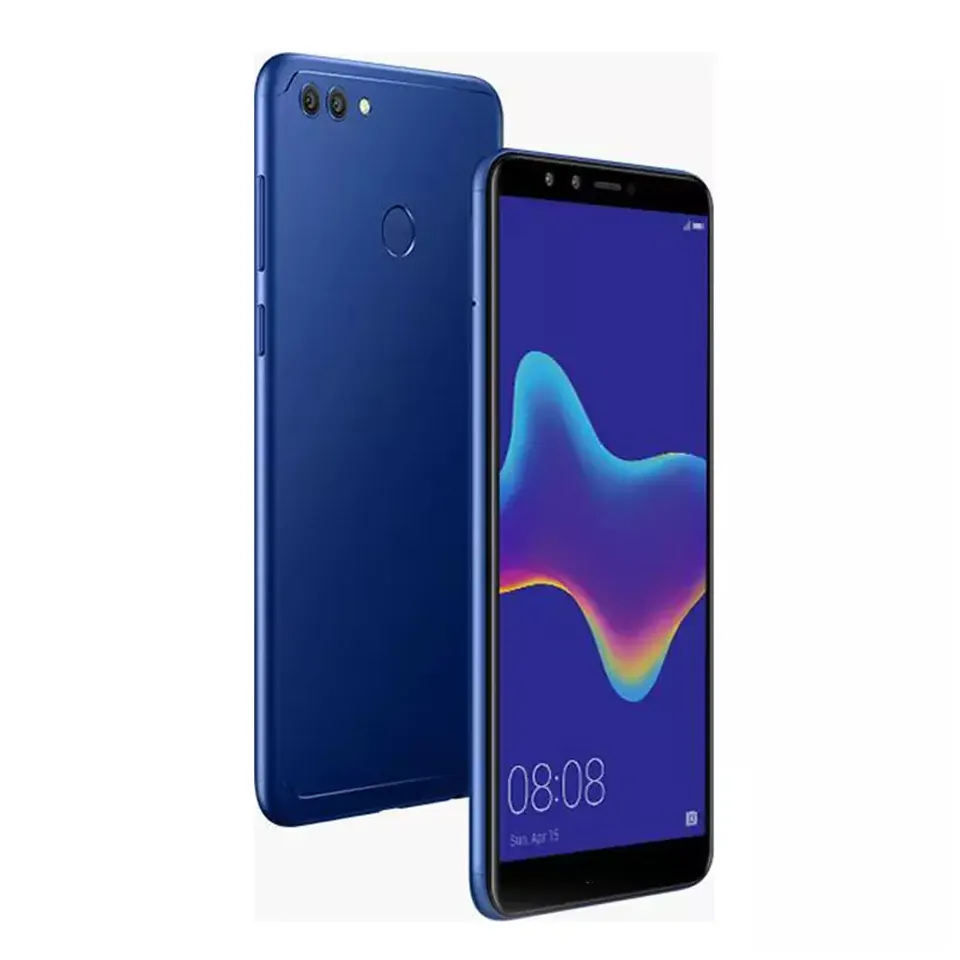 Atacado Smartphone 5.93 polegadas para Huawei Y9 2018 64GB celular usado Y6 Y7 Y5 Prime celular usado