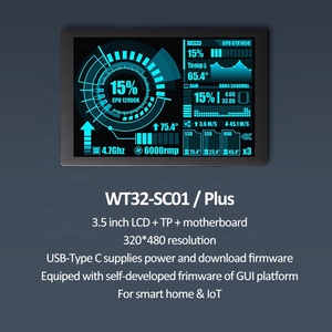 WT32-SC01 Plus ESP32 Touch LCD 3.5 pollici Smart Display 320x480 pannello MCU scheda di sviluppo integrato WiFi-BT WT SC01