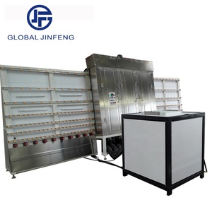 JFV-2000 CE Standard tief verarbeitung Low-e glas vertikale waschmaschine mit trocknen funktion