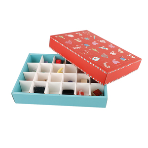 Bao Bì Quà Tặng Mỹ Phẩm Tùy Chỉnh Hộp Lịch Giáng Sinh Bằng Bìa Cứng - Product Image 2