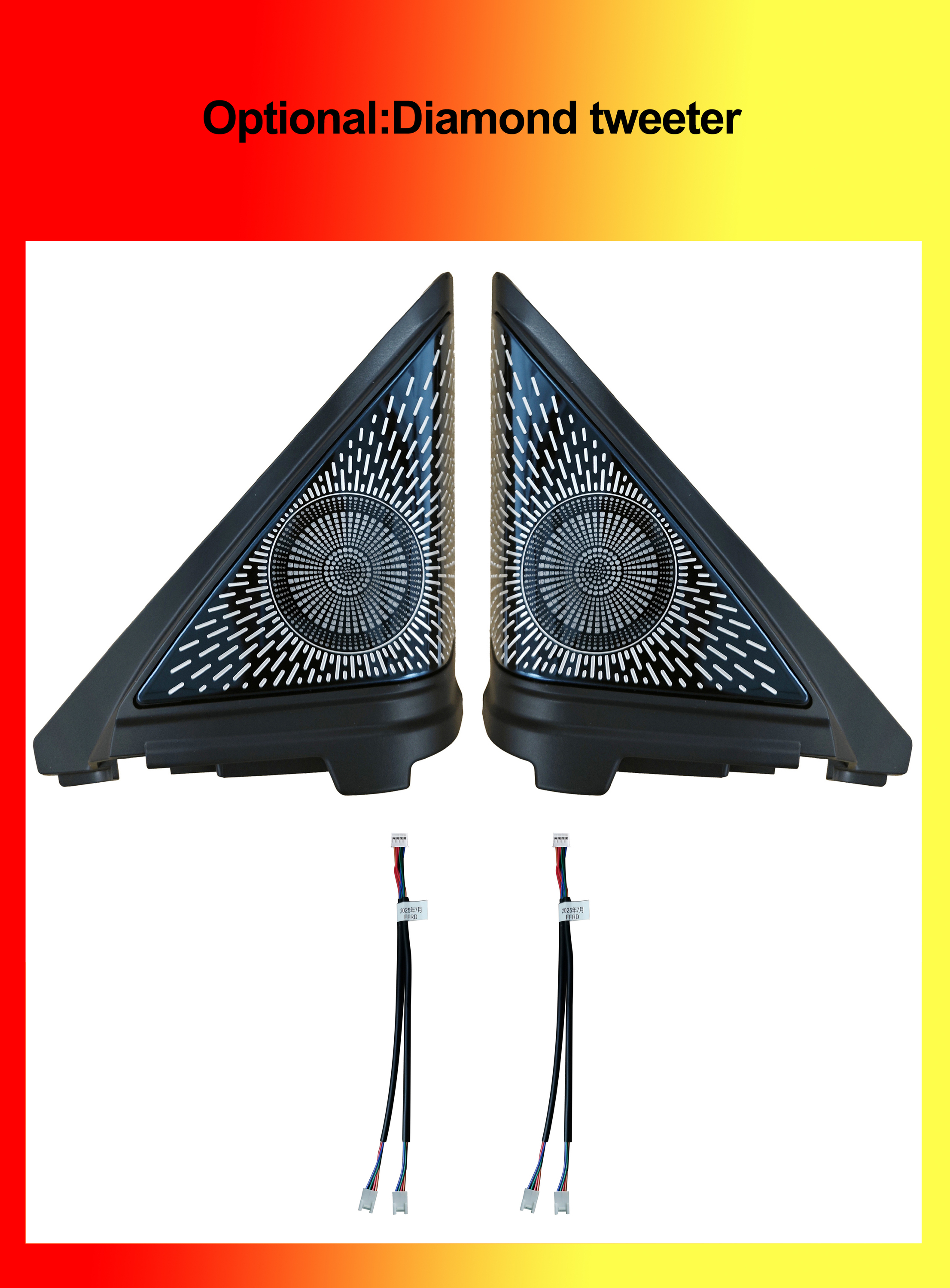 Optional:Diamond tweeter