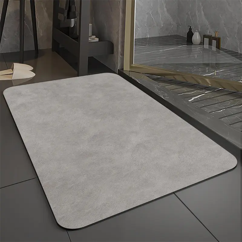 Alfombra de baño de ducha de piedra plegable de venta directa de fabricantes BM039 para Baño