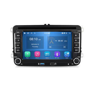 เครื่องเล่นวิทยุระบบแอนดรอยด์สำหรับ VW Volkswagen Golf gti/golf plus/passat ระบบนำทาง autoradio CarPlay 2 DIN รถมัลติมีเดียอัจฉริยะ - Product Image 1